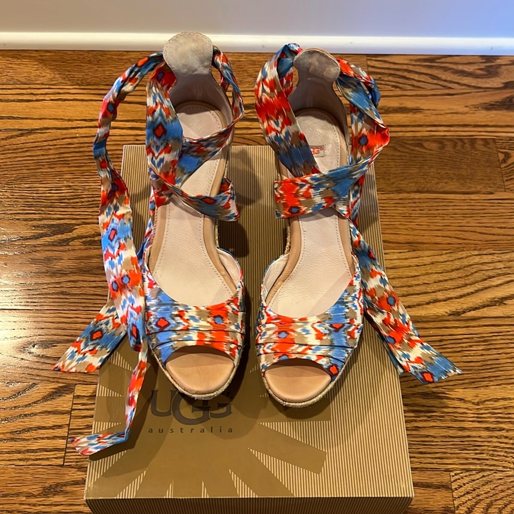 Colorful UGG Australia Lucianna Wedge Sandals